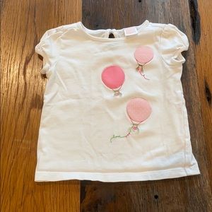 Janie and Jack ballon t-shirt